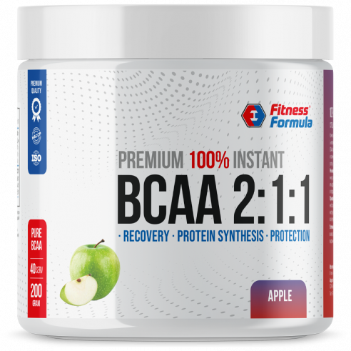 Fitness Formula 100% BCAA 2:1:1 Premium, 200 грамм