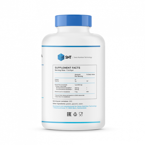 SNT Omega 3 Mega, 300 капсул