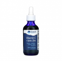 Trace Minerals Zinc + Vitamin C, Цинк + Витамин С, 59 мл