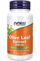 NOW Olive Leaf Extract 500mg, 60 вег.капс